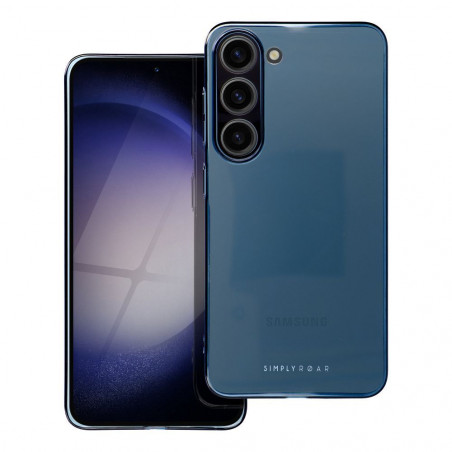 Kryt Roar Pure Simple Fit na Samsung Galaxy S23 5G Tmavší modrý