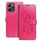 Peňaženkové puzdro MEZZO Book na XIAOMI Redmi 12 Lapač snov  Purpurový
