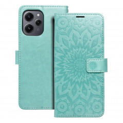 Peňaženkové puzdro MEZZO Book na XIAOMI Redmi 12 Mandala Zelený