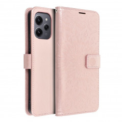 Peňaženkové puzdro MEZZO Book na XIAOMI Redmi 12 Mandala  Ružovo-zlatý
