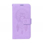 Peňaženkové puzdro MEZZO Book na XIAOMI Redmi 12 Lapač snov  Fialový (Purple)