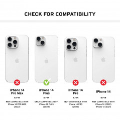 Kryt Urban Armor Gear Plasma na Apple iPhone 14 Plus Transparentný