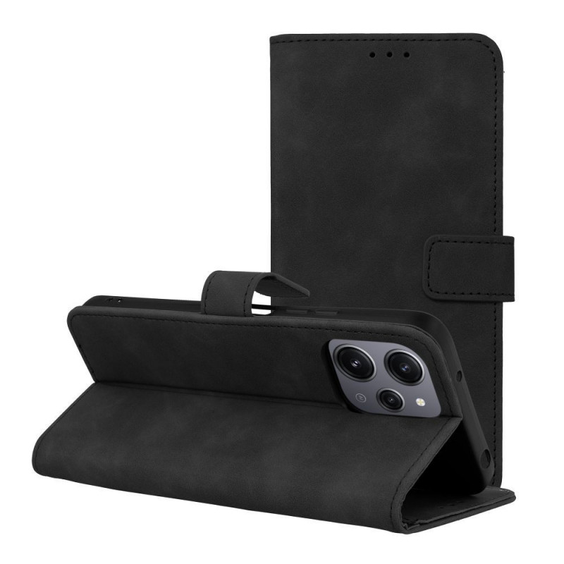 Peňaženkové puzdro TENDER Book na XIAOMI Redmi 12 Čierny