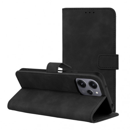 Peňaženkové puzdro TENDER Book na XIAOMI Redmi 12 Čierny