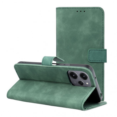 Peňaženkové puzdro TENDER Book na XIAOMI Redmi 12 Zelený