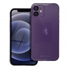 Kryt Roar Pure Simple Fit na Apple iPhone 12 Fialový (Purple)