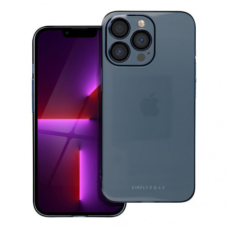 Kryt Roar Pure Simple Fit na Apple iPhone 13 Pro Tmavší modrý