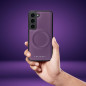 Kryt Roar Mag Morning na Samsung Galaxy A34 Elegant  MagSAFE  Fialový (Purple)