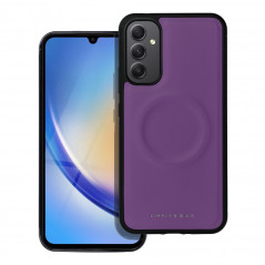 Kryt Roar Mag Morning na Samsung Galaxy A34 Elegant  MagSAFE  Fialový (Purple)