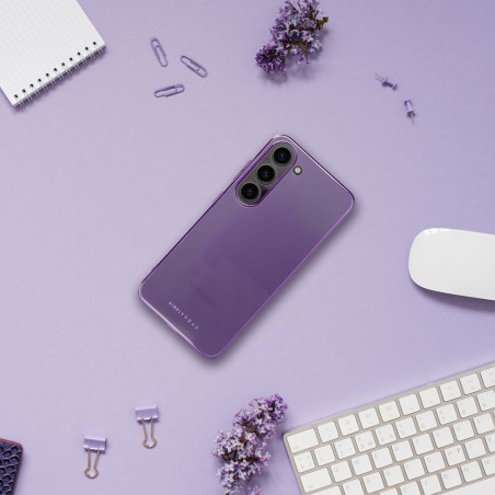 Kryt Roar Pure Simple Fit na Samsung Galaxy A34 Fialový (Purple)