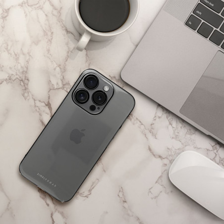 Kryt Roar Pure Simple Fit  na Apple iPhone 15 Pro Max Transparentný