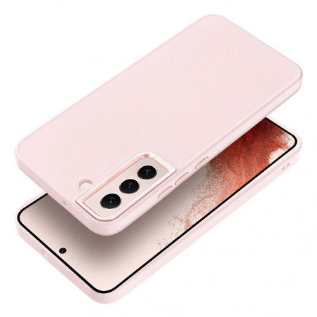 Kryt FRAME na Samsung Galaxy S22 Plus Elegant Púdrovo ružový