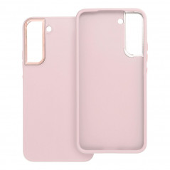 Kryt FRAME na Samsung Galaxy S22 Plus Elegant  Púdrovo ružový
