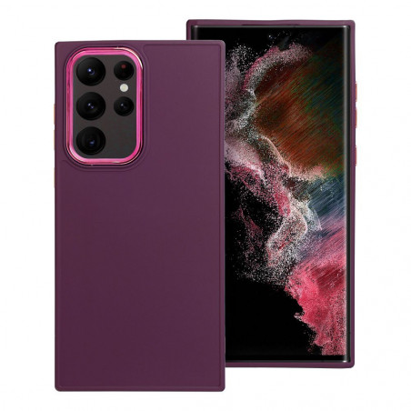 Kryt FRAME na Samsung Galaxy S22 Ultra Elegant Fialový (Purple)