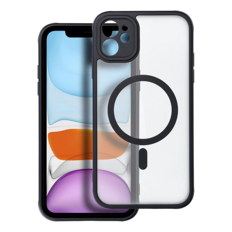 Kryt Matte Mag Cove na Apple iPhone 11 MagSAFE  Čierny