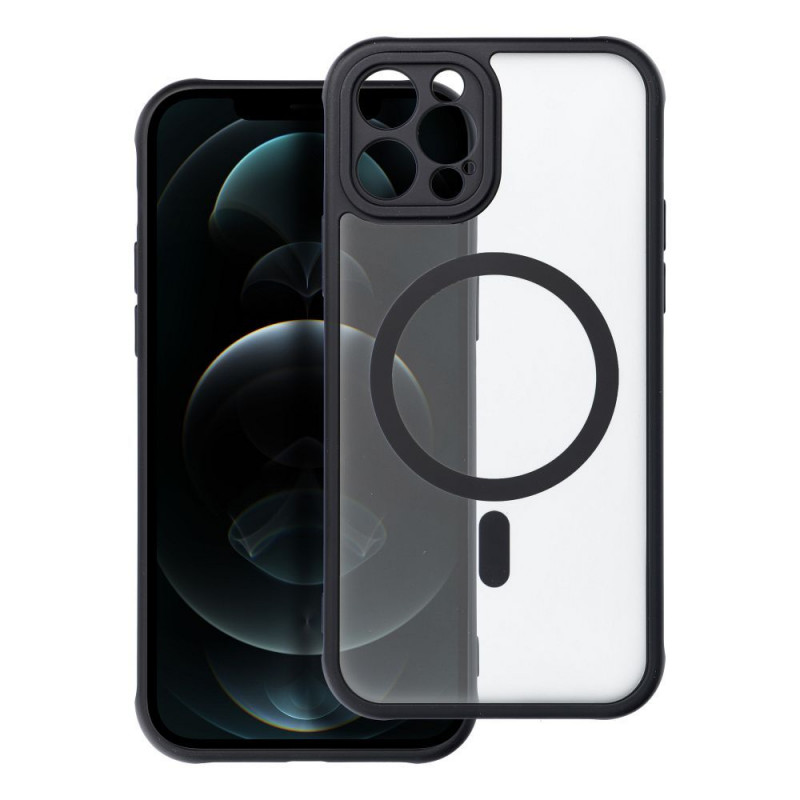 Kryt Matte Mag Cove na Apple iPhone 12 Pro MagSAFE  Čierny