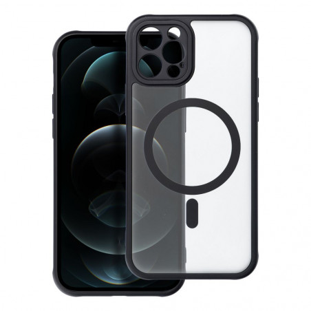 Kryt Matte Mag Cove na Apple iPhone 12 Pro MagSAFE Čierny