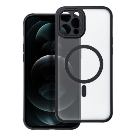 Kryt Matte Mag Cove na Apple iPhone 12 Pro Max MagSAFE  Čierny