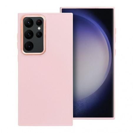 Kryt FRAME na Samsung Galaxy S23 Ultra 5G Elegant Púdrovo ružový