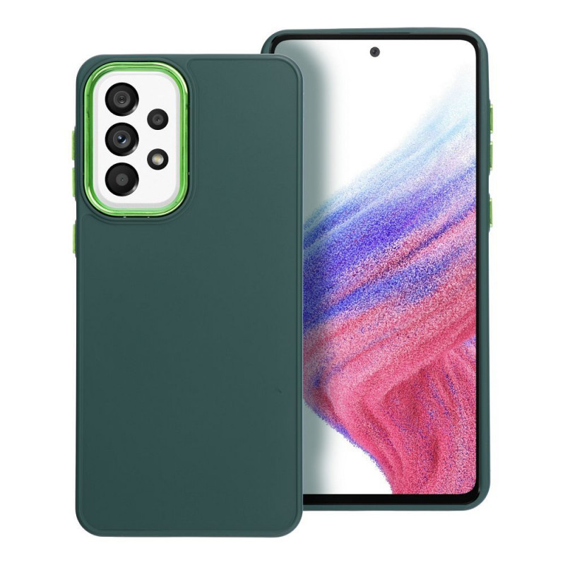 Kryt FRAME na Samsung Galaxy A33 Elegant  Zelený