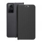 Peňaženkové puzdro LUNA Book Carbon na XIAOMI Redmi Note 12s Uhlíkové vlákno, Elegant  Čierny