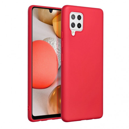 Kryt Soft na Samsung Galaxy A42 5G Červený