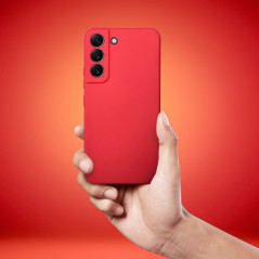 Kryt Soft na Samsung Galaxy A42 5G Červený