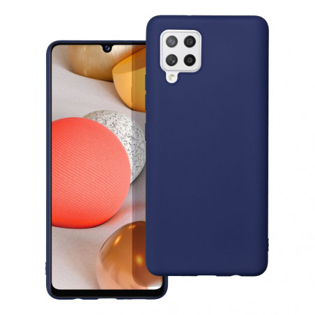 Kryt Soft na Samsung Galaxy A42 5G Tmavo modrý