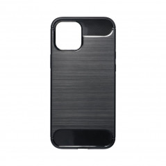 Kryt Carbon na Apple iPhone 12 Pro Max Elegant  Čierny