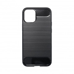 Kryt Carbon na Apple iPhone 12 mini Elegant  Čierny