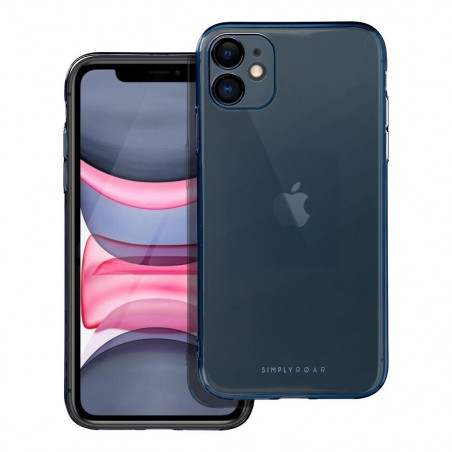 Kryt Roar Pure Simple Fit na Apple iPhone 11 Tmavší modrý