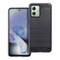 Kryt Carbon na Motorola Moto G54 Elegant  Čierny