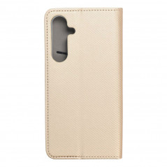 Peňaženkové puzdro Smart Case Book na Samsung Galaxy S24 PLUS Zlatý