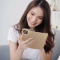 Peňaženkové puzdro Smart Case Book na Samsung Galaxy S24 ULTRA Zlatý