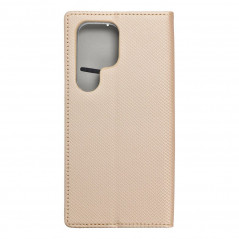 Peňaženkové puzdro Smart Case Book na Samsung Galaxy S24 ULTRA Zlatý