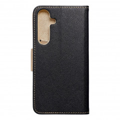 Peňaženkové puzdro Fancy Book na Samsung Galaxy S24 PLUS Čierny