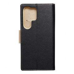 Peňaženkové puzdro Fancy Book na Samsung Galaxy S24 ULTRA Čierny