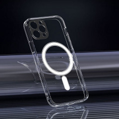 Kryt Clear Mag Cover na Apple iPhone 15 Pro Max MagSAFE  Transparentný
