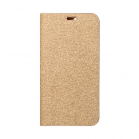 Peňaženkové puzdro LUNA Book Gold na Samsung Galaxy S24 ULTRA Elegant Zlatý