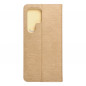 Peňaženkové puzdro LUNA Book Gold na Samsung Galaxy S24 ULTRA Elegant  Zlatý