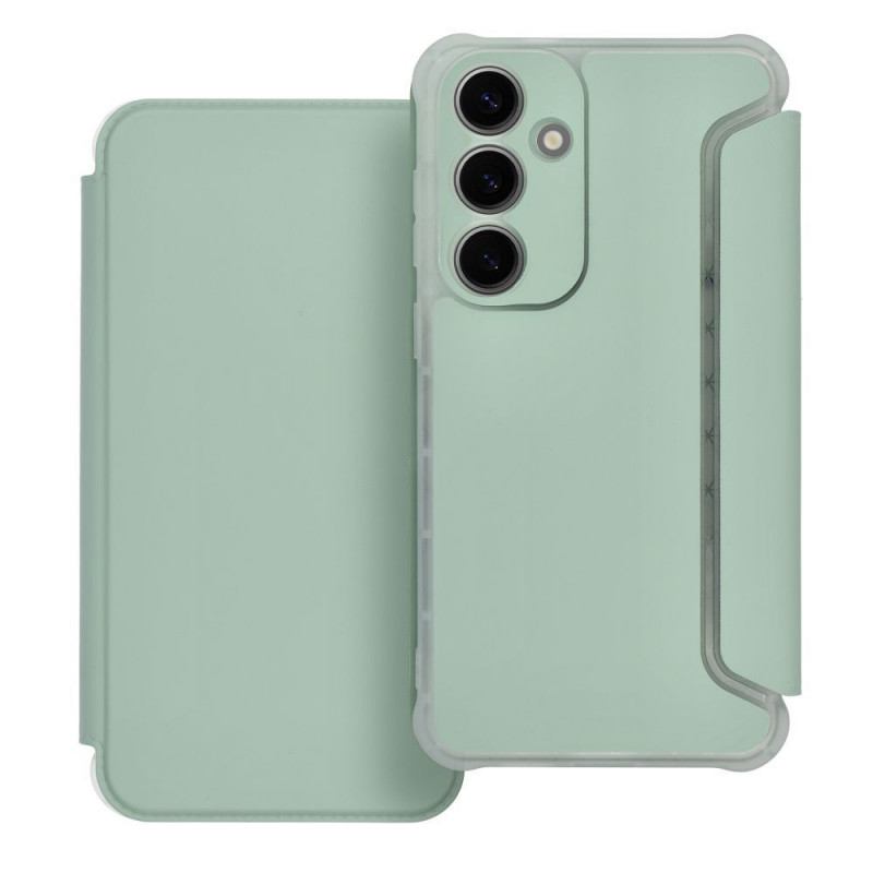 Peňaženkové puzdro Piano Book na Samsung Galaxy S24 PLUS Svetlo zelený