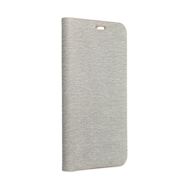 Peňaženkové puzdro LUNA Book Gold na Samsung Galaxy S24 Elegant  Strieborný