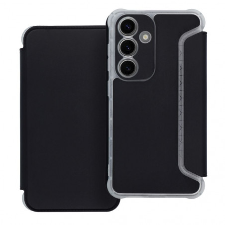 Peňaženkové puzdro Piano Book na Samsung Galaxy S24 Čierny