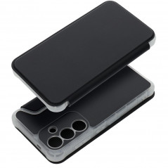 Peňaženkové puzdro Piano Book na Samsung Galaxy S24 Čierny
