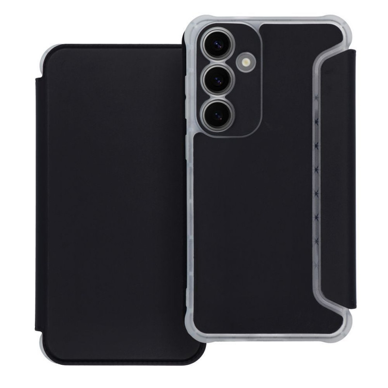 Peňaženkové puzdro Piano Book na Samsung Galaxy S24 PLUS Čierny