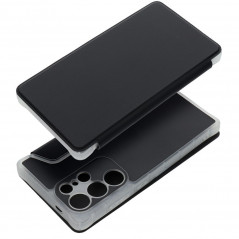 Peňaženkové puzdro Piano Book na Samsung Galaxy S24 ULTRA Čierny