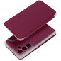 Peňaženkové puzdro Piano Book na Samsung Galaxy S24 Purpurový
