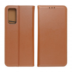 Peňaženkové puzdro Leather case SMART PRO na Samsung Galaxy S24 ULTRA Elegant Hnedý