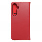 Peňaženkové puzdro Leather case SMART PRO na Samsung Galaxy S24 PLUS Elegant  Vinovo červený