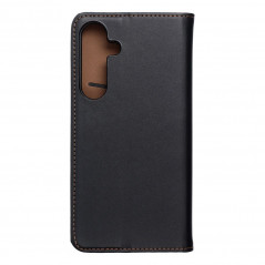 Peňaženkové puzdro Leather case SMART PRO na Samsung Galaxy S24 PLUS Elegant  Čierny